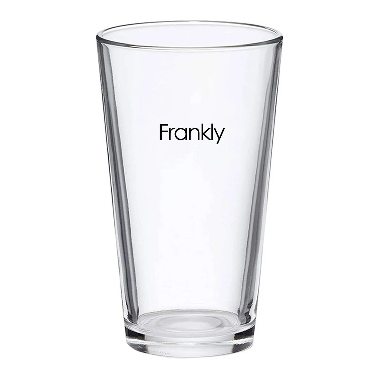 16 oz Clear Drinking Glasses 1