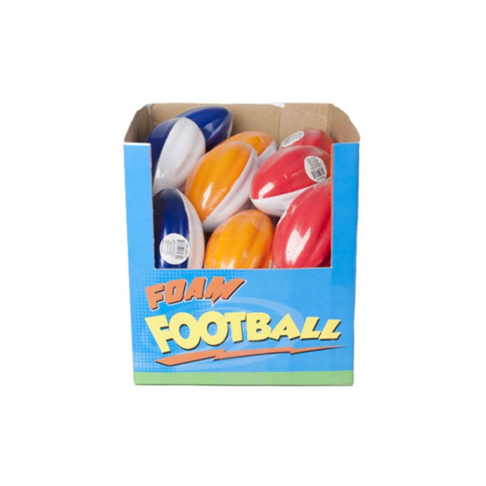 Foam Footballs - Assorted Colors 5.38" 1