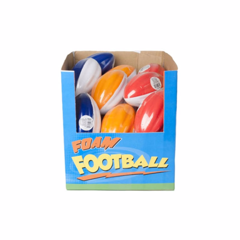 Foam Footballs - Assorted Colors 5.38"