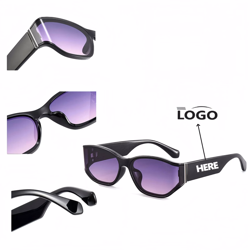 TR90 Unique Shape Sunglasses Slim Effect Fashion