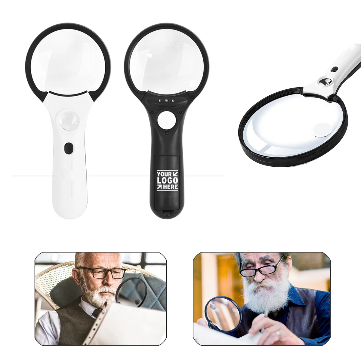 Large Magnifying Glass with Light 1