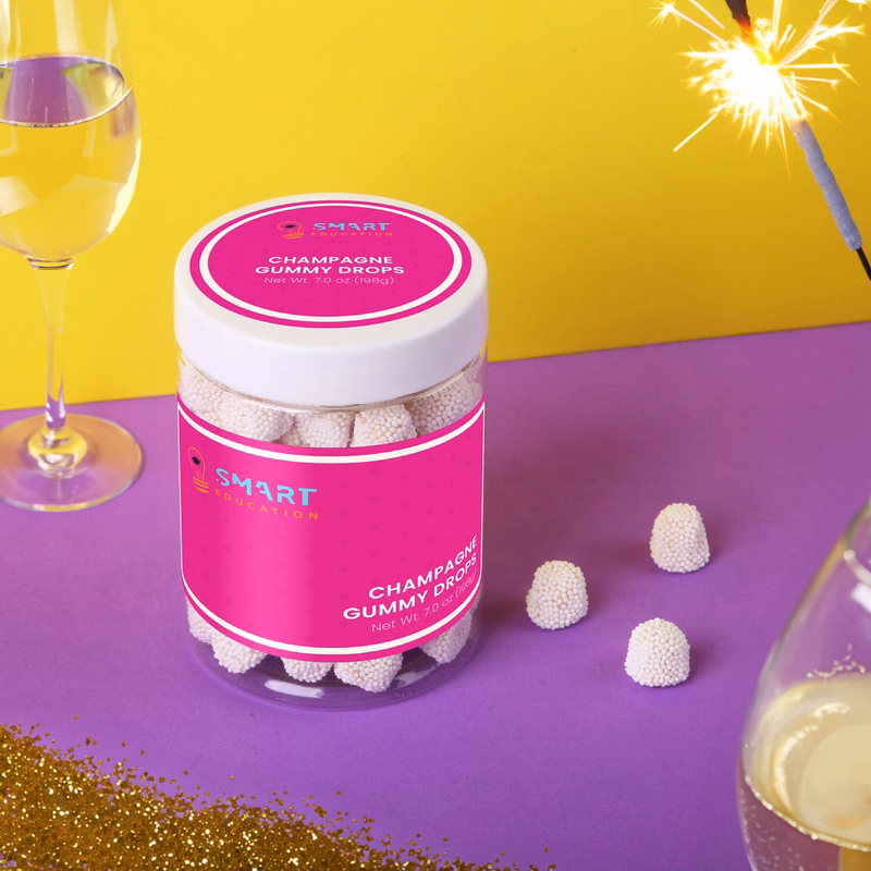 Jelly Belly® Champagne Bubbles®: Large Jar