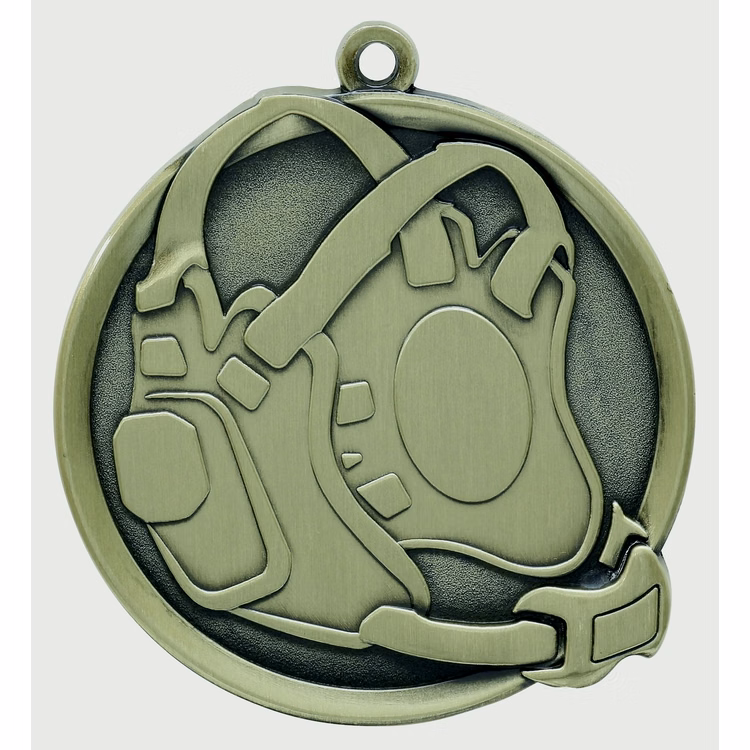 Wrestling Mega Medal, 2-1/4"