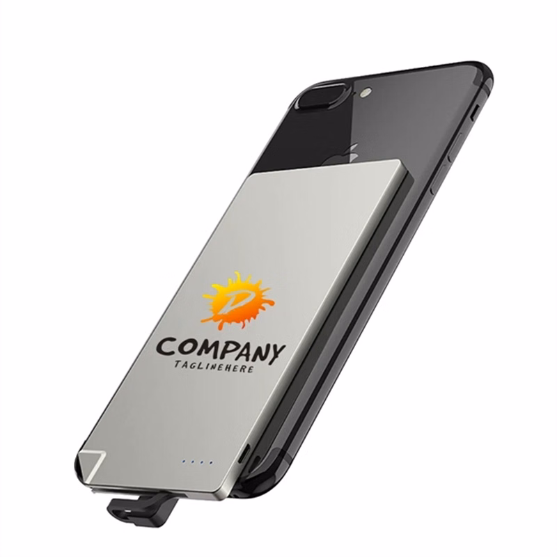Portable Charger Ultra Slim Power Bank with Built in Cable