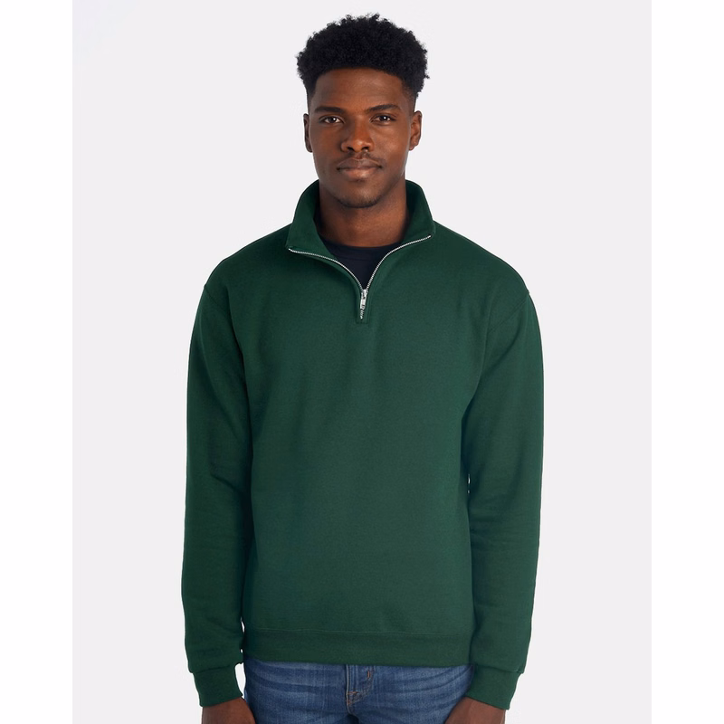 Unisex Nublend® Cadet Collar Quarter-Zip Sweatshirt - 995MR