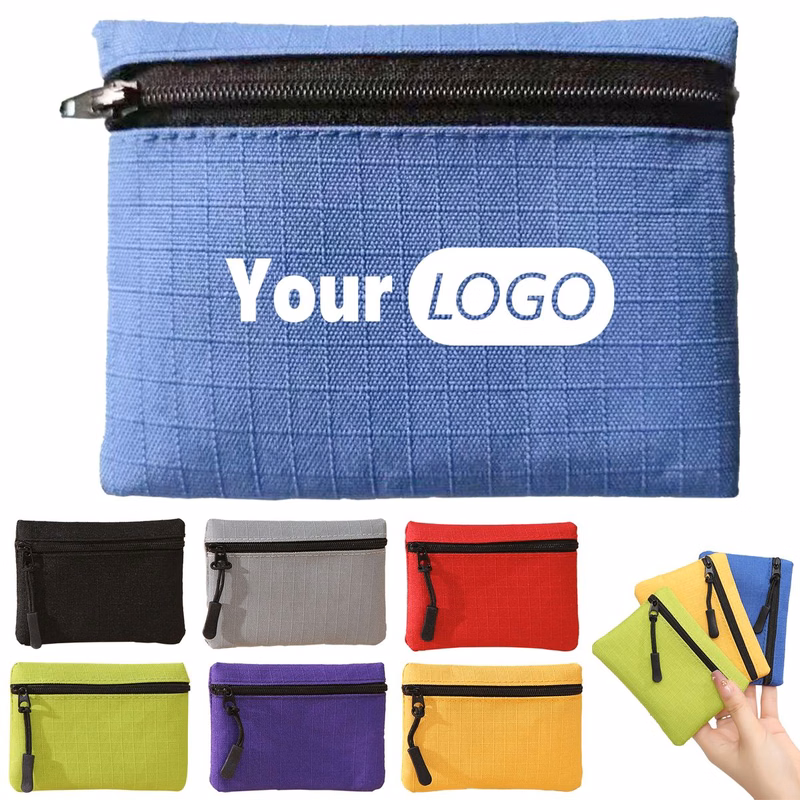 Oxford Waterproof Zipper Coin Purse