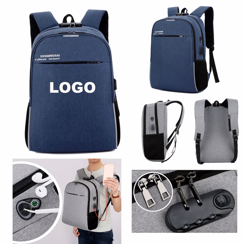 Anti-theft Backpacks With Coded Lock
