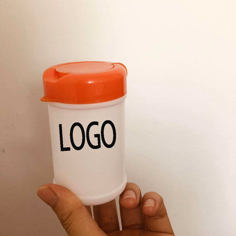 30 Sheets Hand Canister Wipes W/ Custom Out Packing