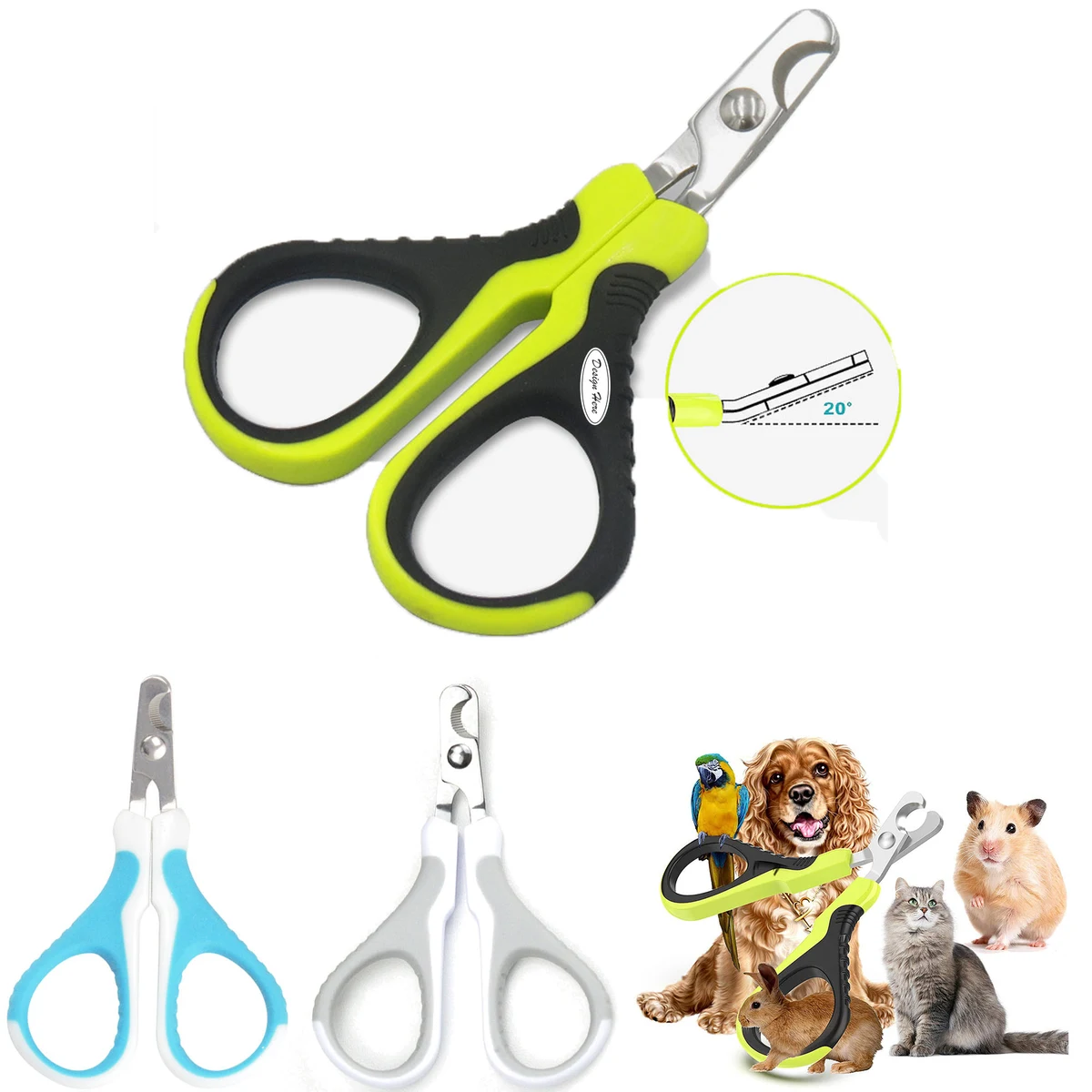 Precision Nail Clippers for Cats with Safety Features 1