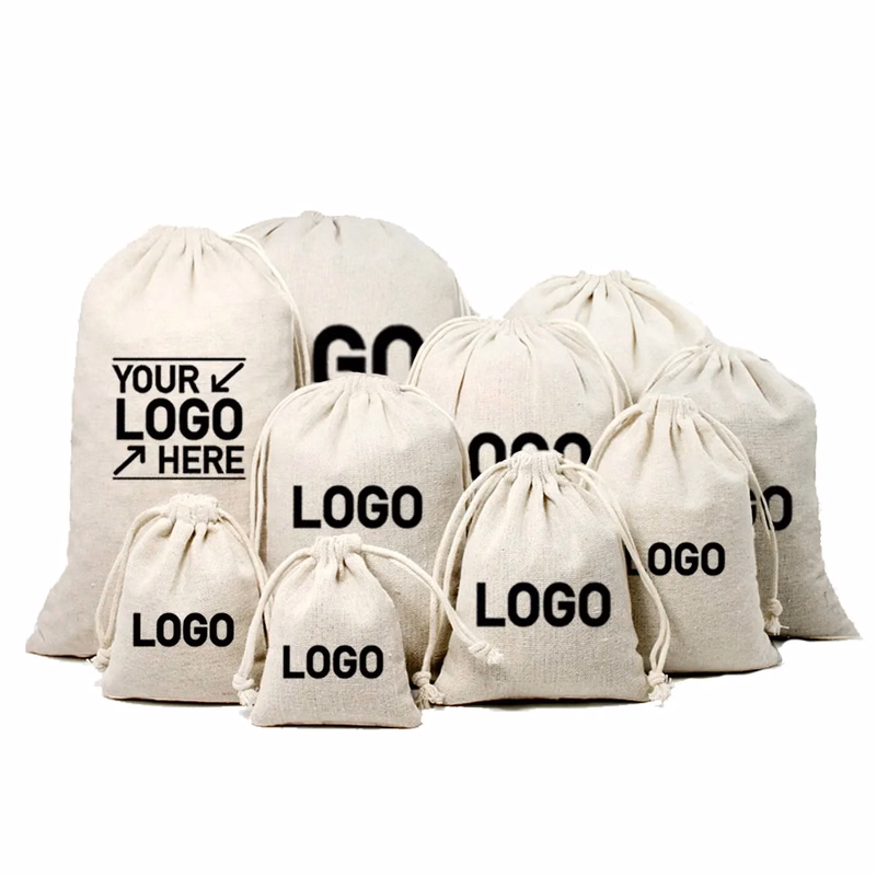 Linen Drawstring Bag