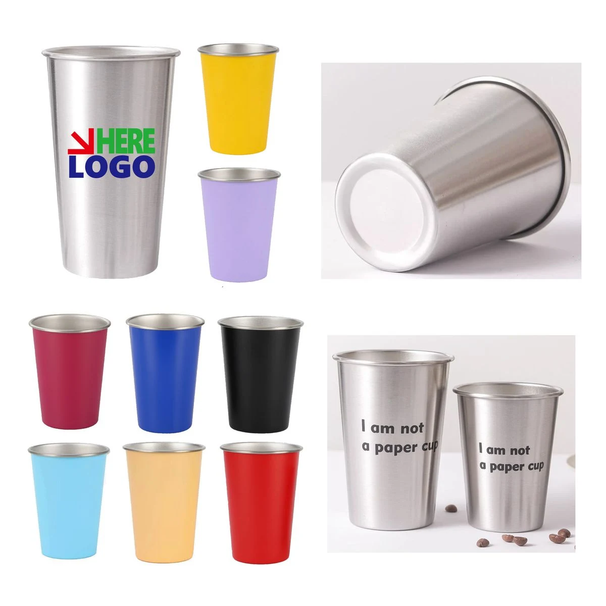 17 OZ High-Quality Stainless Steel Cup 1