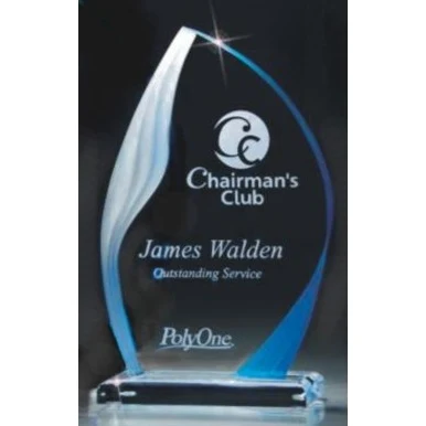 8 3/4" Indigo Impressions Acrylic Award 1