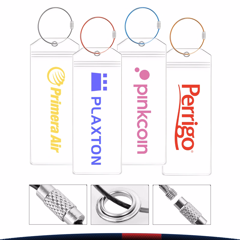 Transparent PVC Luggage Tag