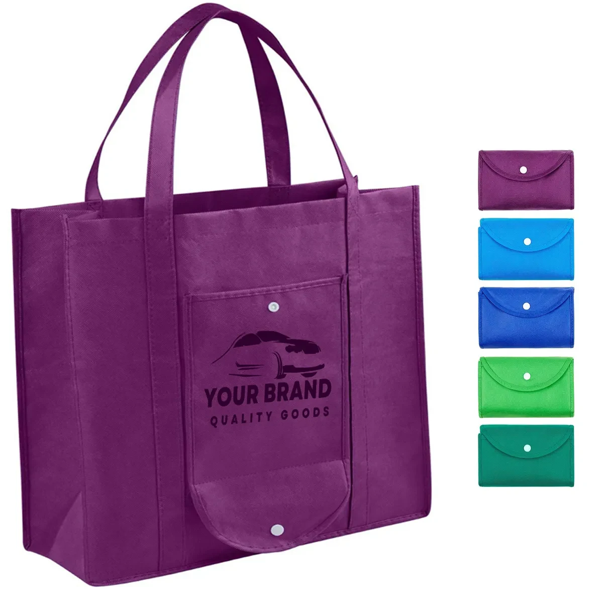 Foldable Extra Large Grocery Shopping Tote Bag 1
