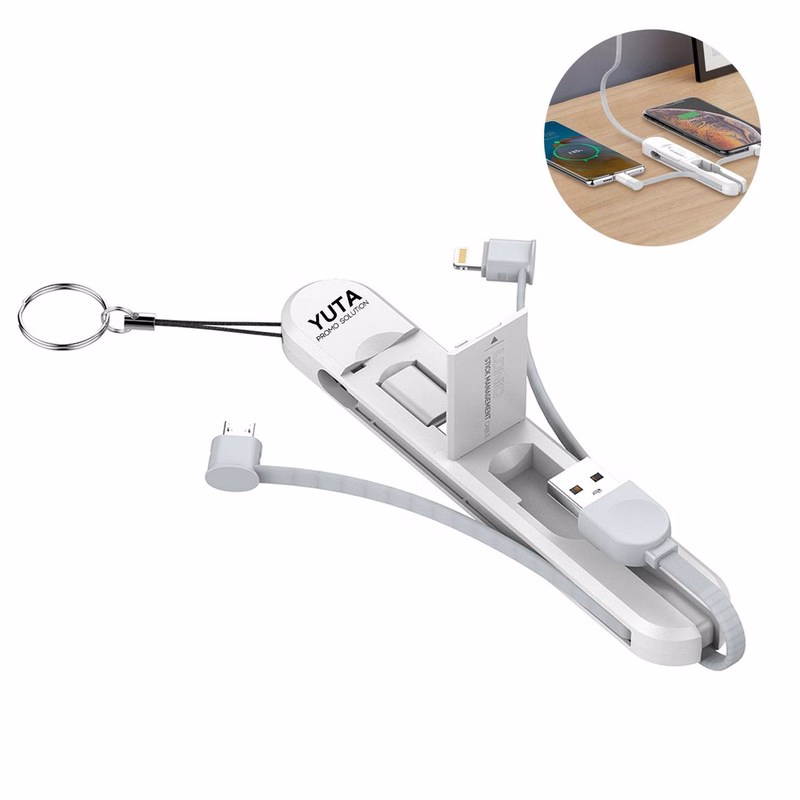 3-In-1 Scalable USB Data Cable