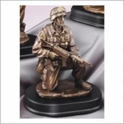 Soldier Kneeling With Rifle 1