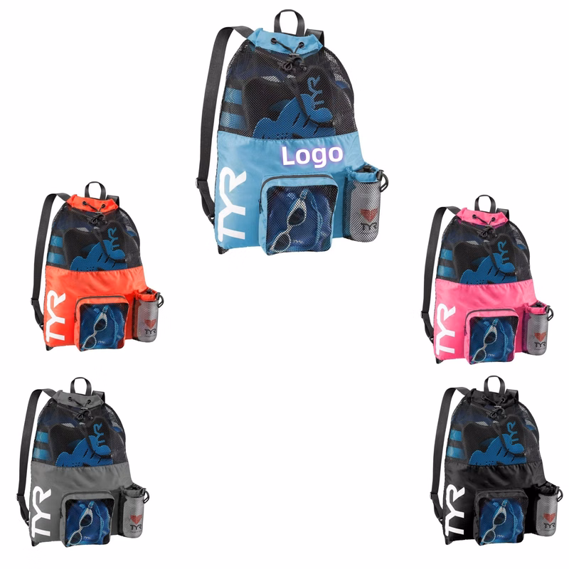 Large Mesh BackpackFor Beach&Travel&Wet Swimming&Gym and Workout Gear