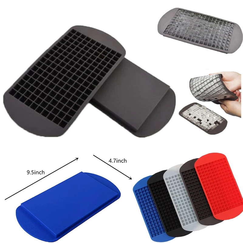 160 Grids Silicone Ice Cube Tray 1