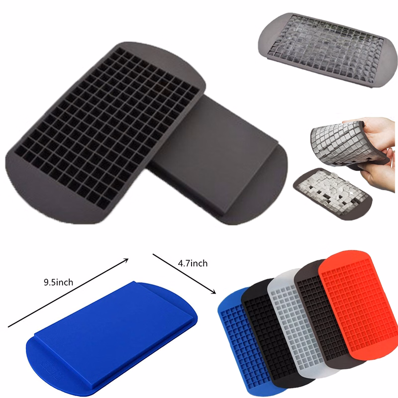 160 Grids Silicone Ice Cube Tray