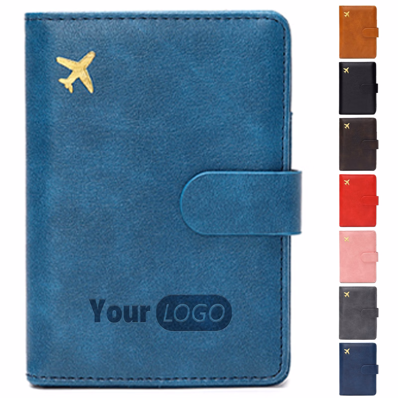 Pu Fashion Travel Anti-Theft Passport Bag