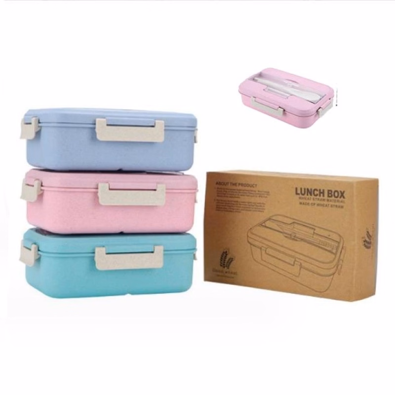 Wheat Handleless Lunch Box
