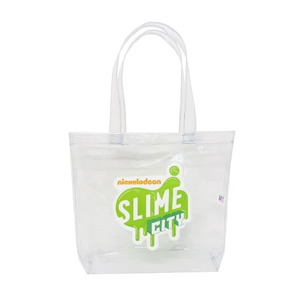 Clear Vinyl Tote 1