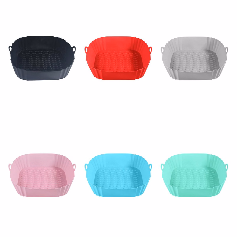 Textured Silicone Fryer Basket Protector