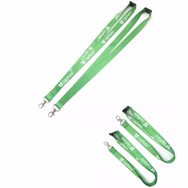 Lanyard 3/4" Polyester W/Metal Lobster Clip and Safety Breakaway