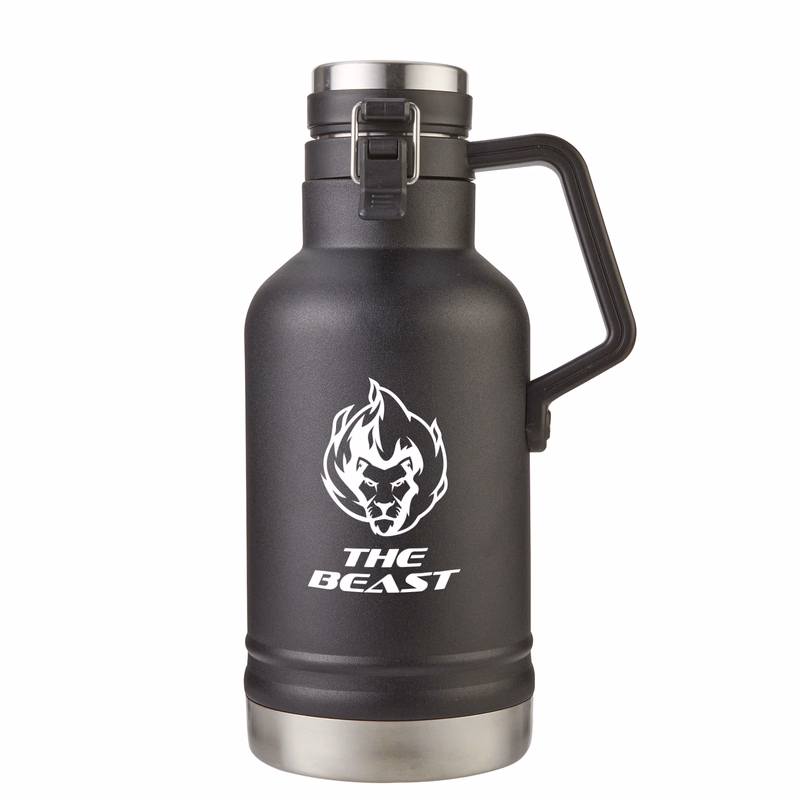 64 Oz. "The Beast" Double Wall Stainless Steel Growler