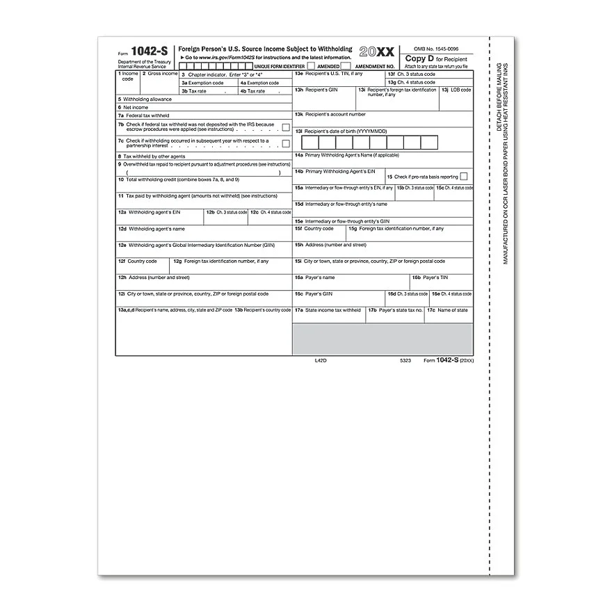 1042-S, Copy D, Laser 1