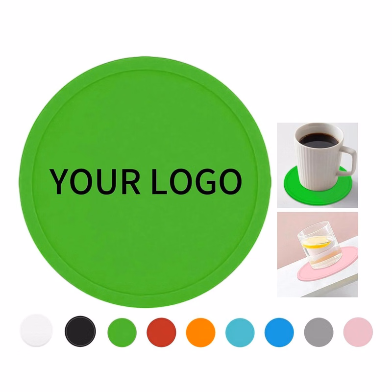 Silicone Drink Coaster with Fluted Design Durable and Stylish