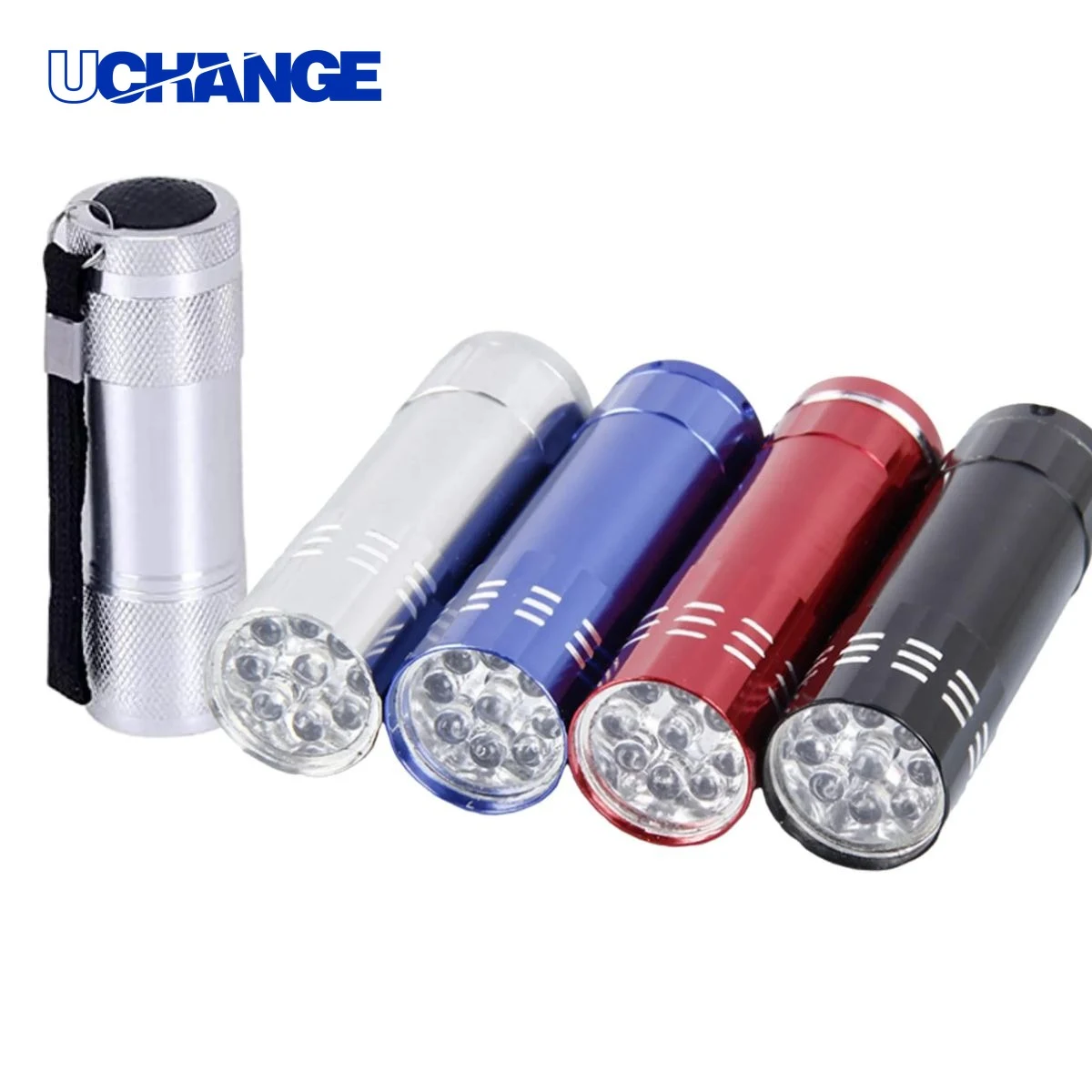 Emergency Aluminum LED Flashlight Keychain Tool 1