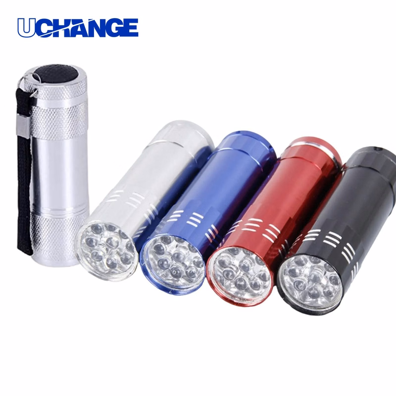 Emergency Aluminum LED Flashlight Keychain Tool