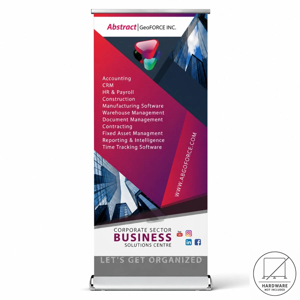 72 Hr Fast Ship - Replacement Graphics for Deluxe Wide Base Retractable Banner, NO SETUP CHARGE 1