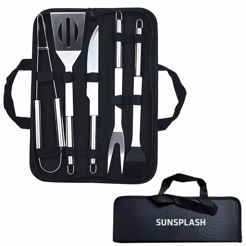 5-Piece Portable BBQ Set