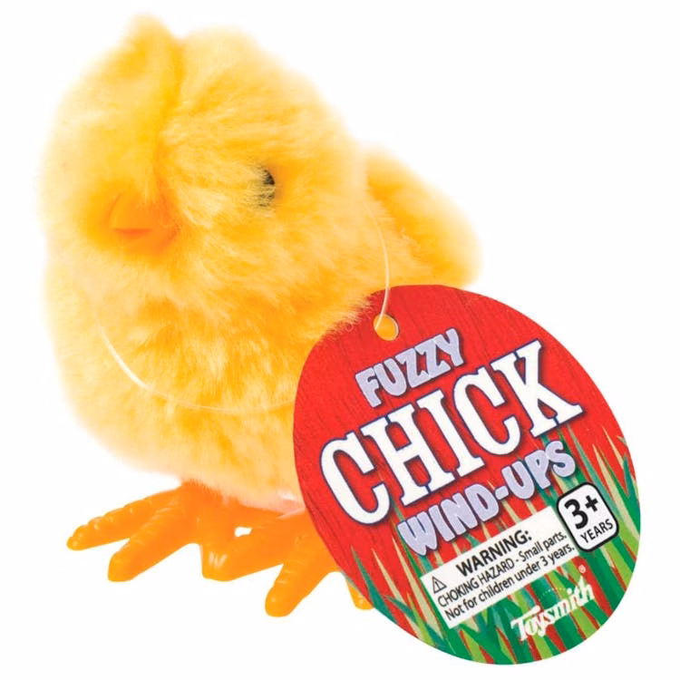 Fuzzy Chick Wind-Up Toys
