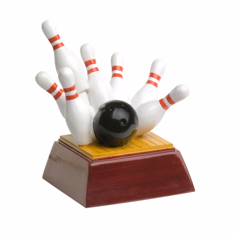 Bowling Resin Sculpture