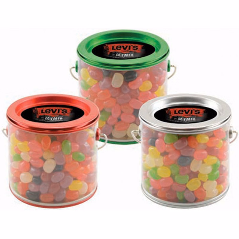 Tin Pail with Jelly Beans