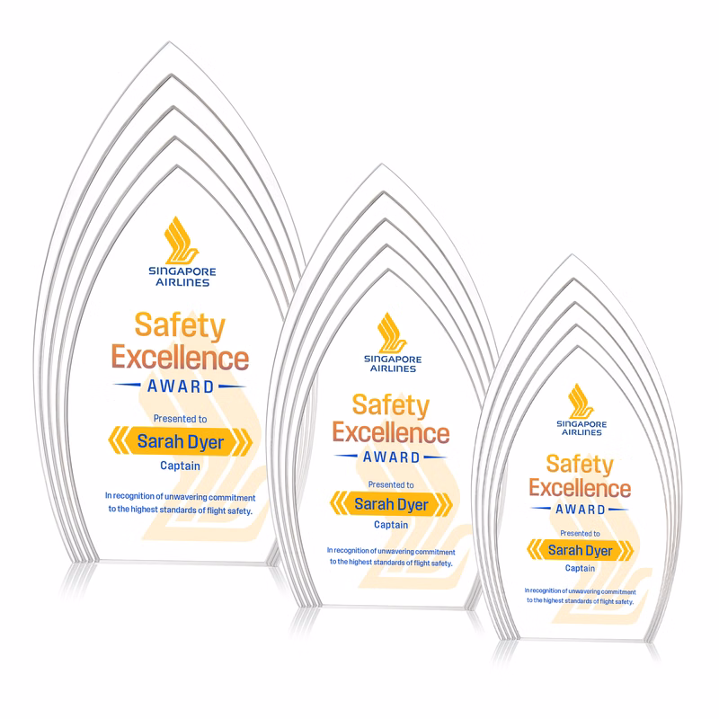 Turello VividPrint™ Award - Clear