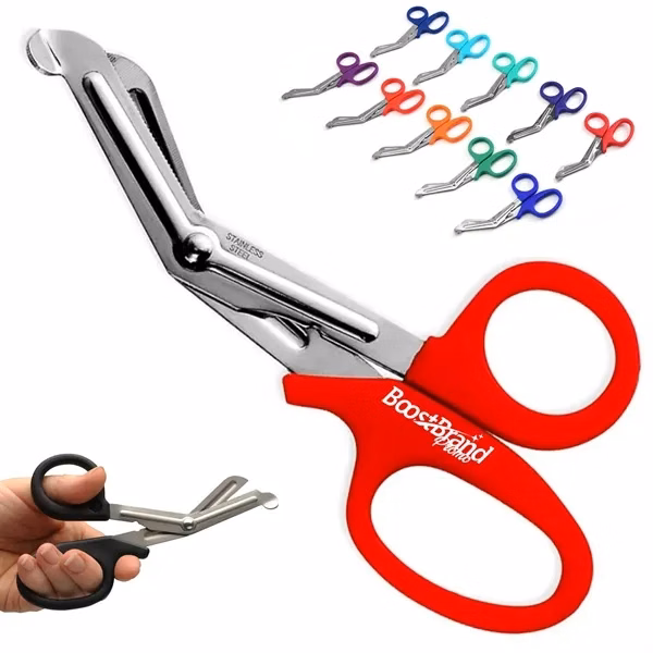 Custom 5.91" Emergency Response Shears with Blunt Tip — Healthcare Professional Tool