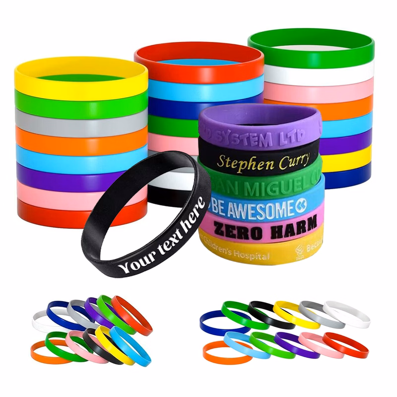 Printed Silicone Wristband