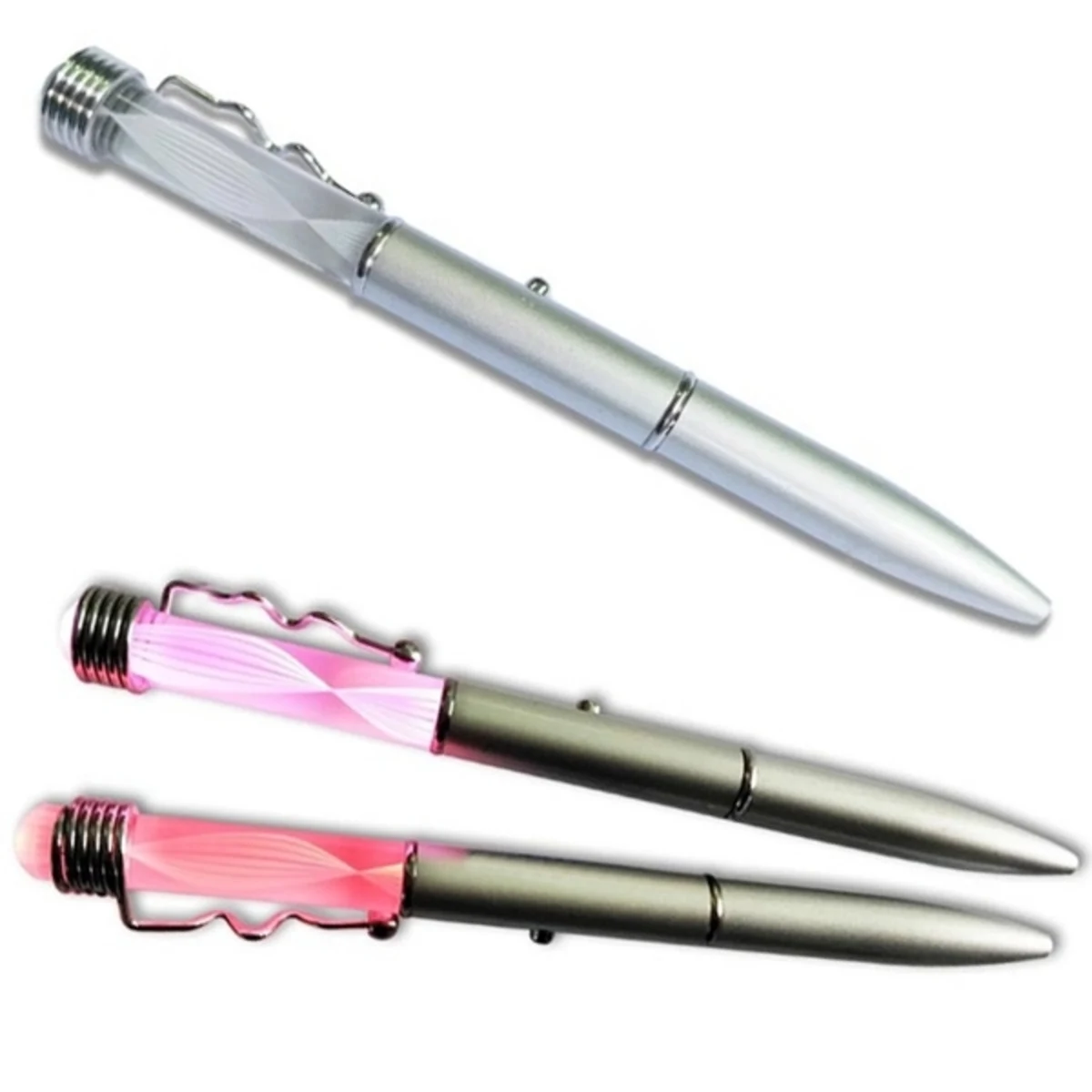 Spiral Light Up Promotional Pen, custom pen with logo imprint 1