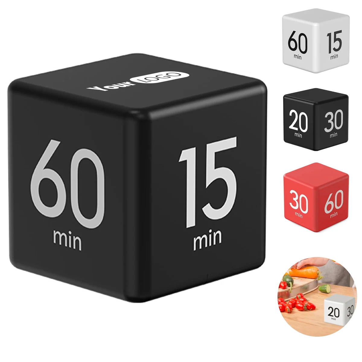 Abs Square Kitchen Timer 1