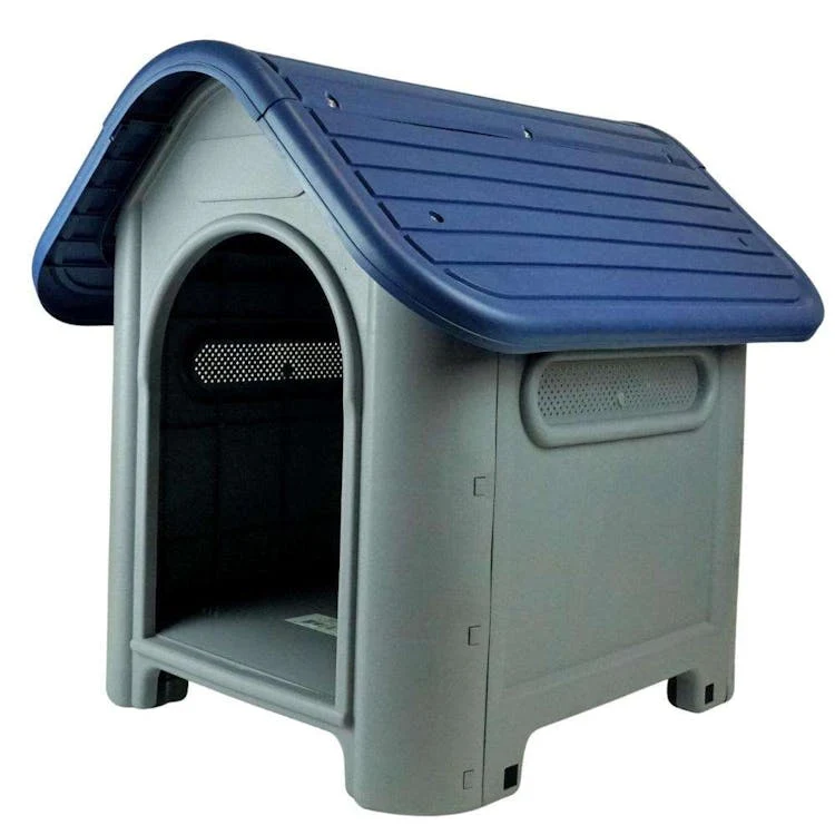 Pet Dog House Blue 1