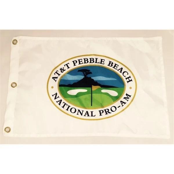 Golf Flag, 14" x 20", with 3 grommets, Heavy nylon 1