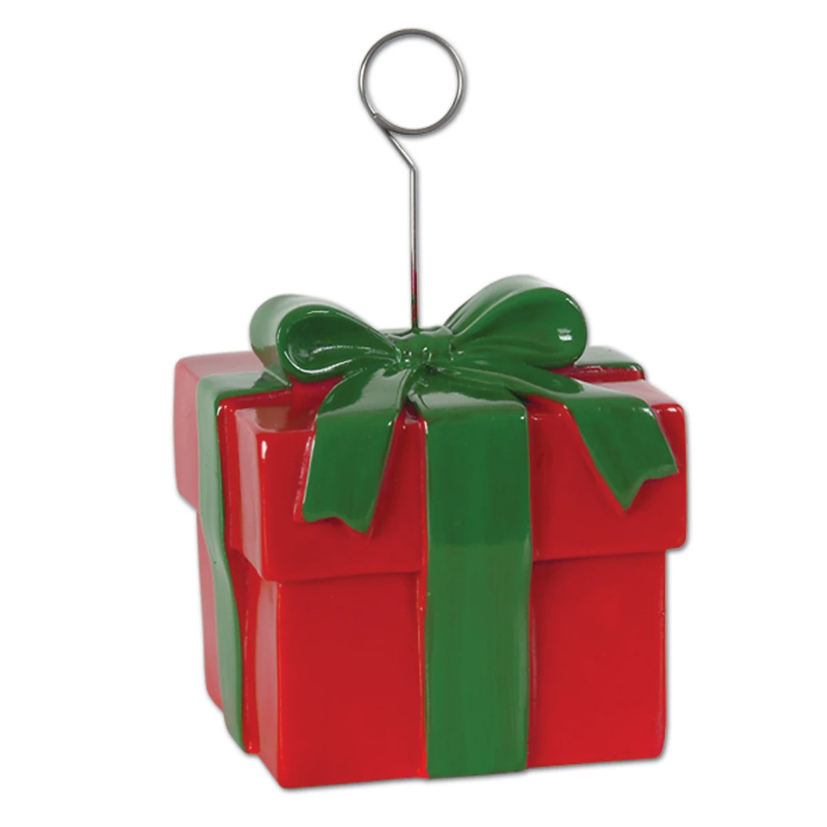 Christmas Gift Box Photo/ Balloon Holder 1