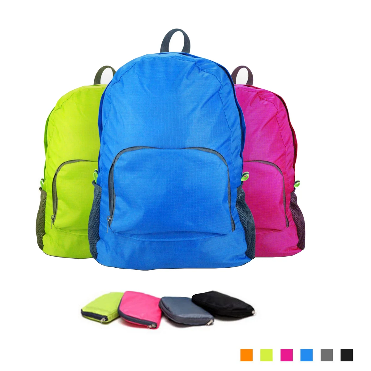 Foldable Double Shoulder Oxford Cloth Backpack 1
