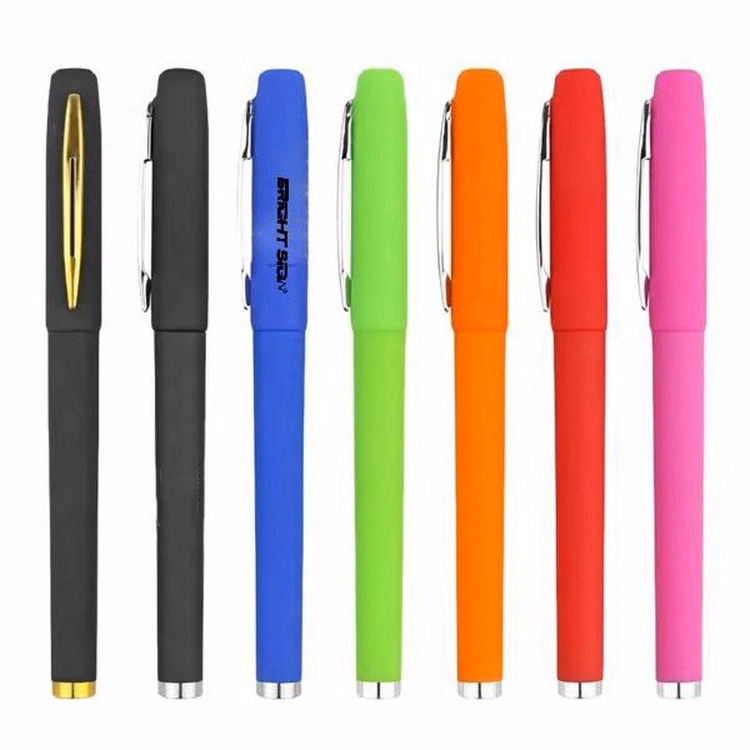 Black Fine Point Roller Ball Gel Pens