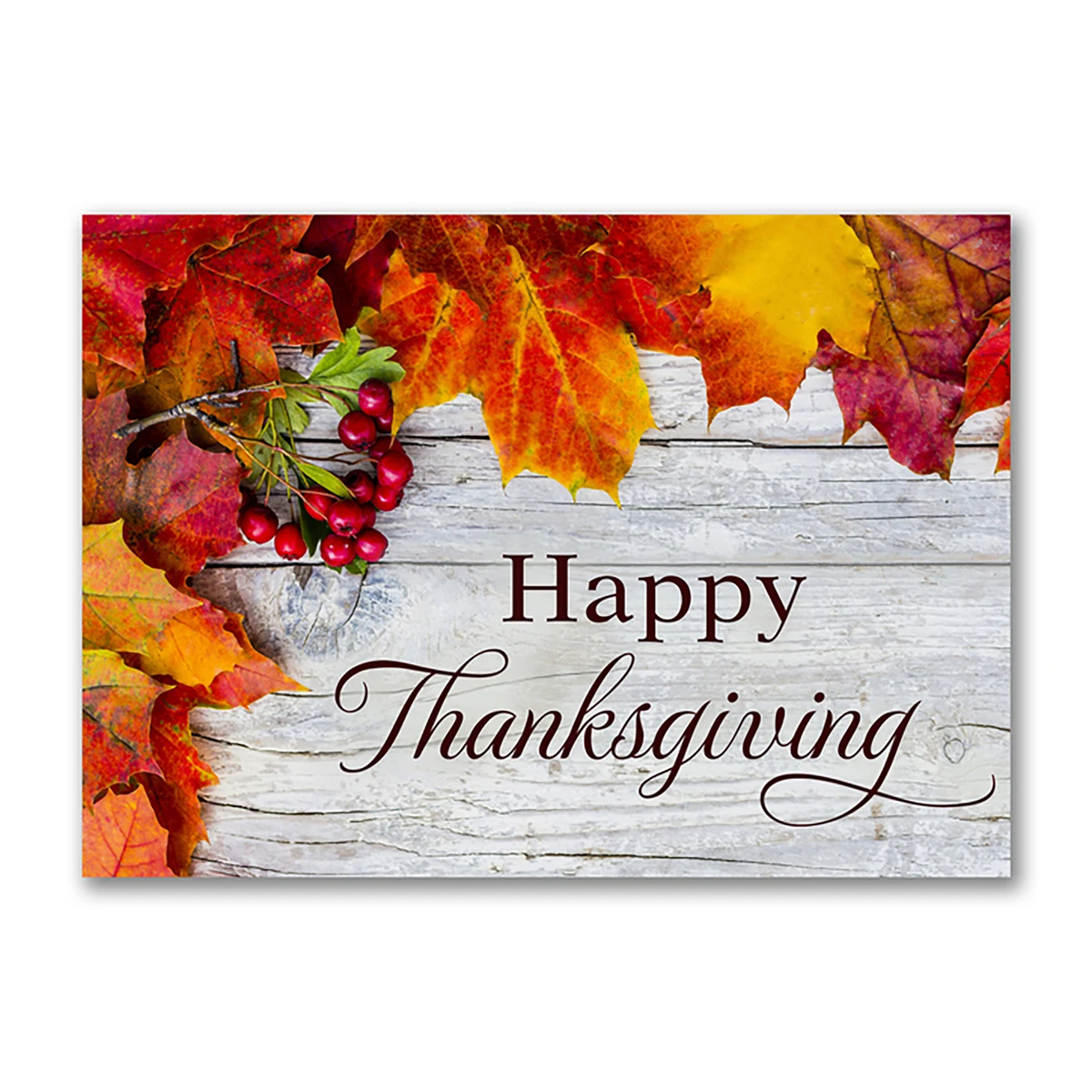 Beauty Of Fall Thanksgiving Card 1