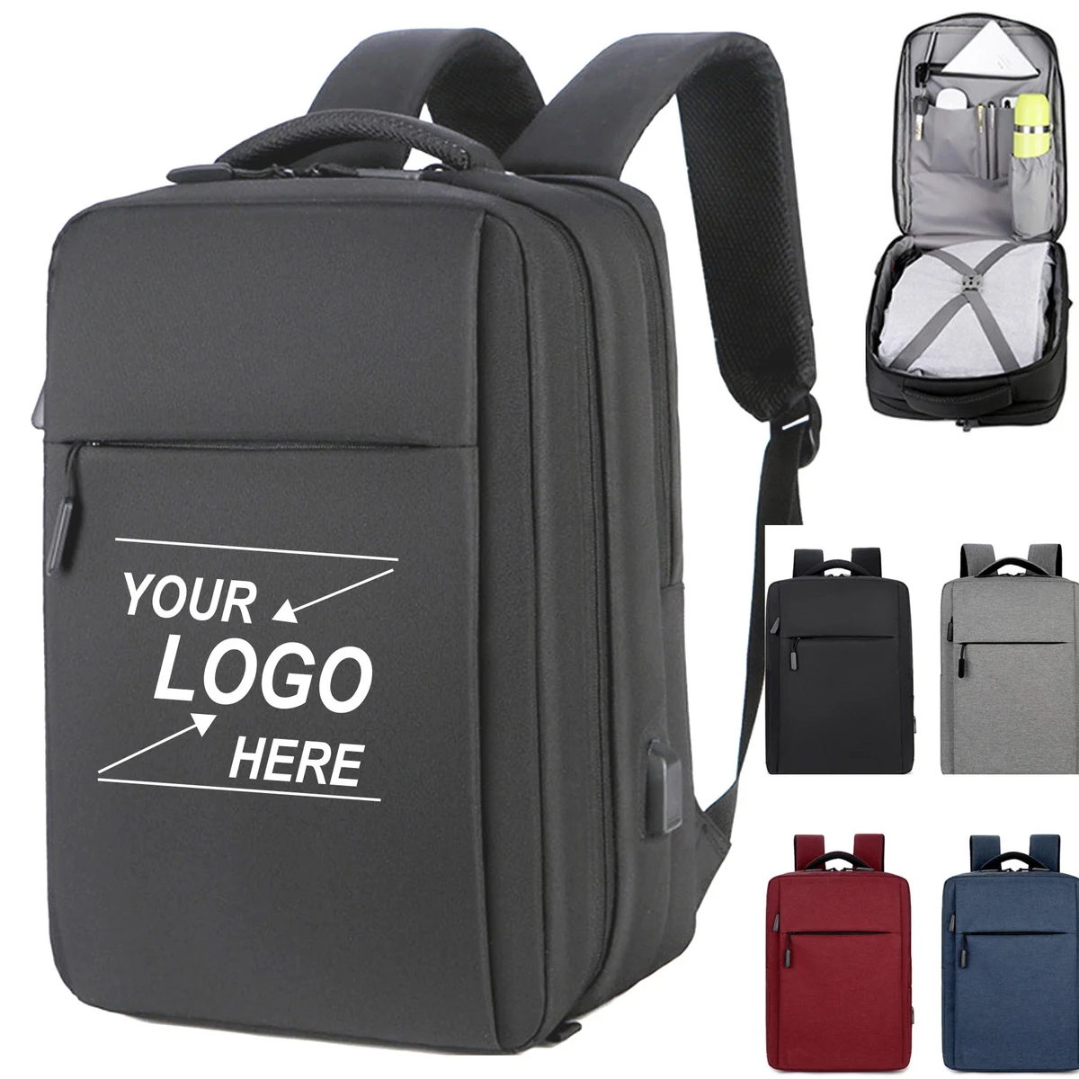 15.6 Inch Laptop Backpack for Travel - Heavy Duty 1
